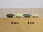 Preview: Glassteine, Jadefarben, 21,5 x 10 mm