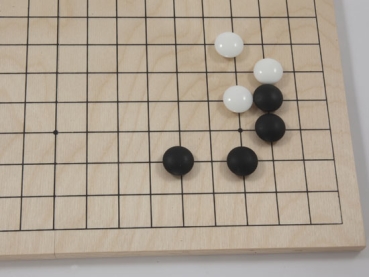 Preview: Birkenholz-Klappbrett, 19x19, Mulitplex, 11mm