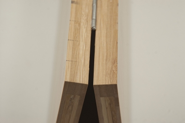 Preview: Bambus-Klappbrett, 19x19, 20mm, mit gedruckten Linien