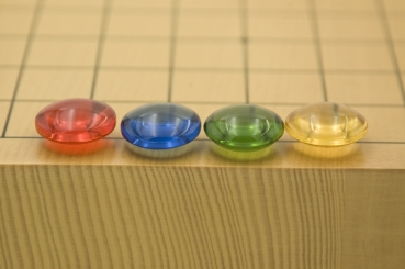 Preview: Farbige Go-Steine