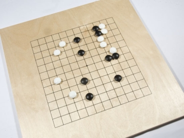 Preview: Birkenholzbrett, 19x19/13x13, Mulitplex, 11mm