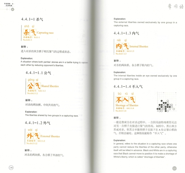 Dictionary of Weiqi Terms (chin.-engl.)