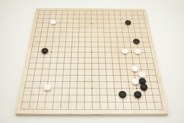 Birkenholz-Klappbrett, 19x19, Mulitplex, 11mm