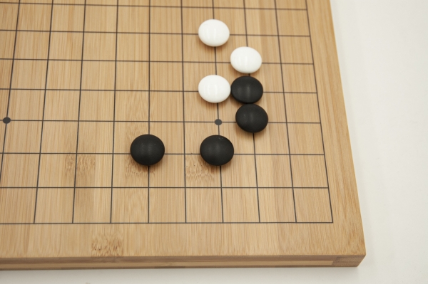 Bambusbrett, 19x19/13x13, 20mm, mit gedruckten Linien