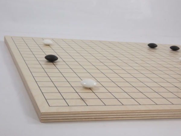 Go-Box. Holz und Glas