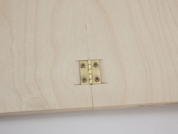 Go-Box. Holz und Glas