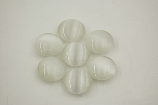 Go-Steine Spezial: "Cat Eye, white"