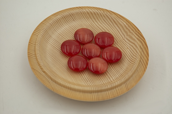 Go-Steine Spezial: "Cat Eye, red"