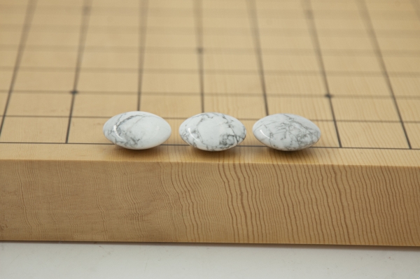 Go-Steine Spezial: "White Turquoise"