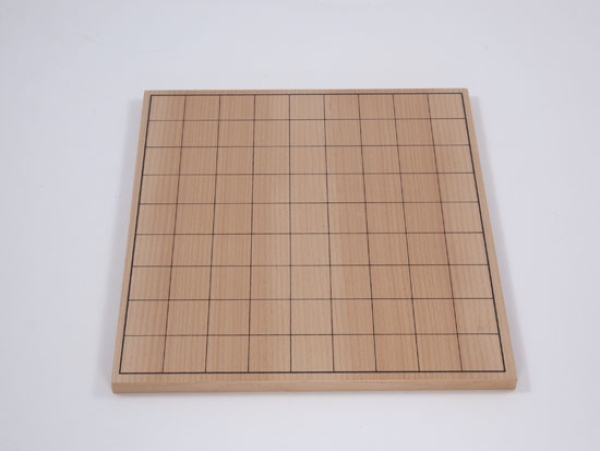 Shogi-Brett, Buche furniert
