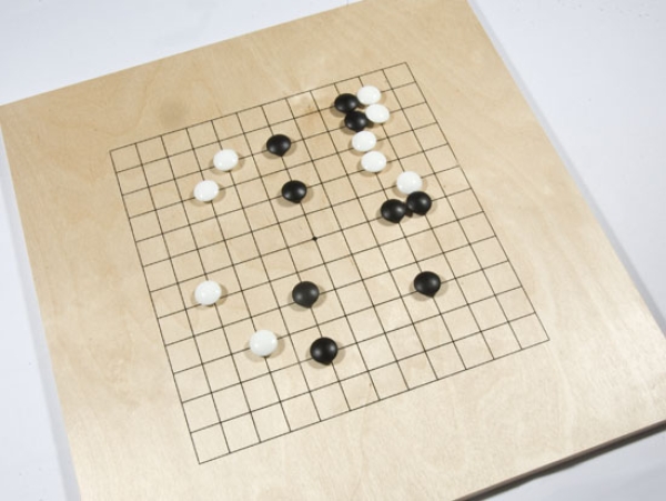 Birkenholzbrett, 19x19/13x13, Mulitplex, 11mm