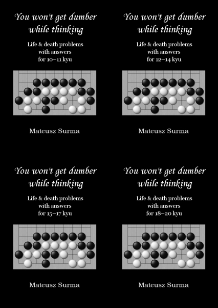 You won't get dumber while thinking 1-4, 10-20 kyu